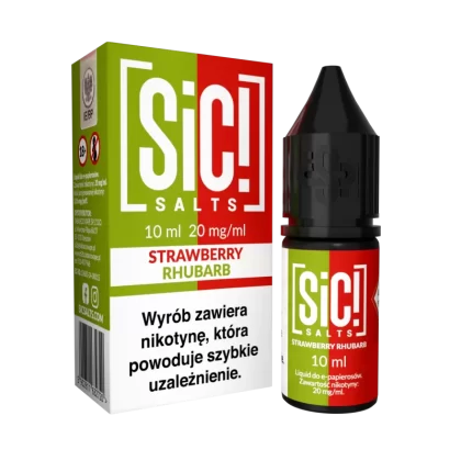 Liquid SIC! Salts Duplex 10ml 20mg Strawberry Rhubarb