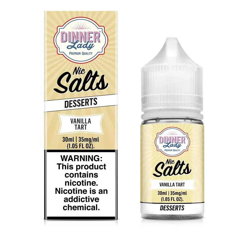 Vanilla Tart SALT – Dinner Lady – 30mL