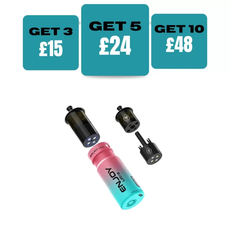 Enjoy Ultra 9000 Prefilled Pod Refills - Blueberry