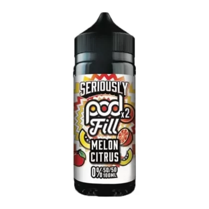 Melon Citrus By Seriously Pod Fill 100ml Shortfill