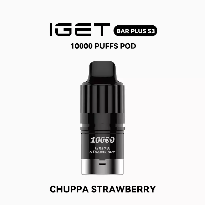 IGET Bar Plus S3 Pod – Chuppa Strawberry - Ozvapeone (5A357E)