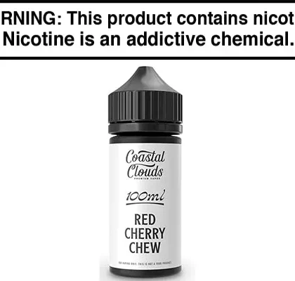 RED CHERRY CHEW BY COASTAL CLOUDS 100ML - Vapejuice