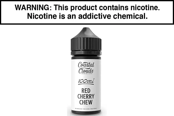 RED CHERRY CHEW BY COASTAL CLOUDS 100ML - Vapejuice