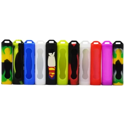 18650 Battery Silicone Protective Case - Blue