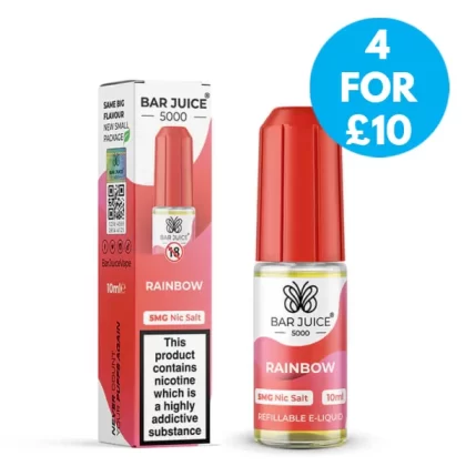 5mg (0.5%) Bar Juice 5000 Nic Salt E-liquid - Vape Co