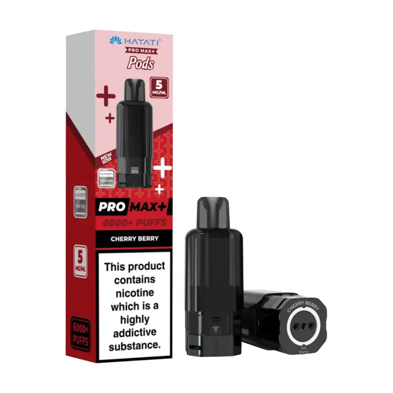 Cherry Berry Hayati Pro Max+ Refill Pack - Ecigwizard
