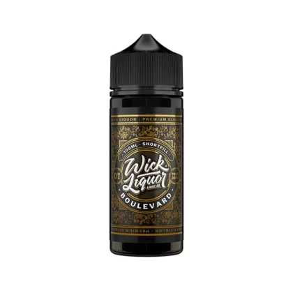 Wick Liquor 100ml E-Liquid Shortfill Boulevard - Nicotine Strength#0mg (5EAC9F)