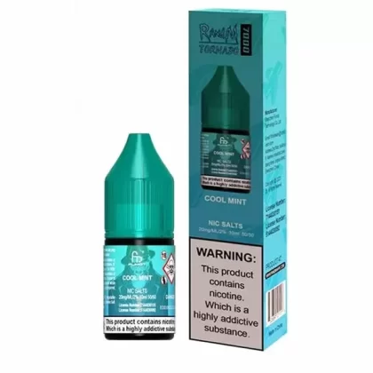COOL MINT NICOTINE SALT E-LIQUID BY R AND M
