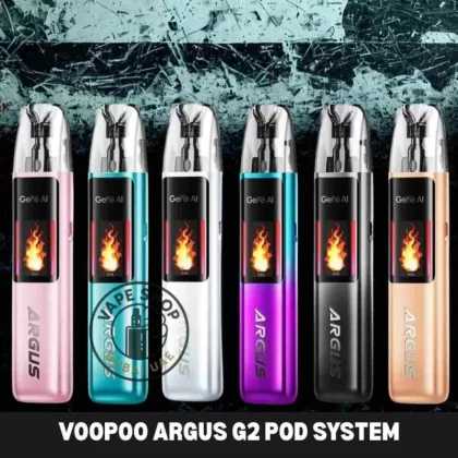 VOOPOO ARGUS G2 Pod System Kit in Dubai - Astral Silver, Aurora Purple