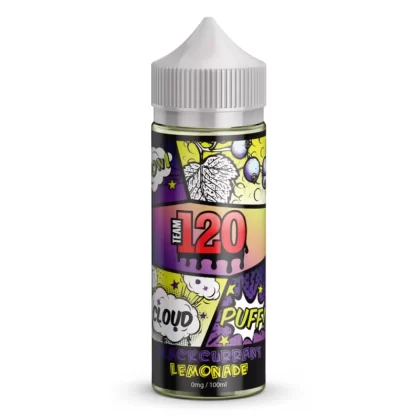 Team 120 Blackcurrant Lemonade 100ml – e-juice utan nikotin - Team 120 / 30/70 / No / 100ml