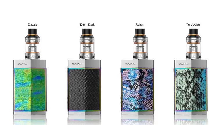 VOOPOO TOO 180W TC Kit With UFORCE Tank - Ditch Dark / Black Standard Vesion - Image 3