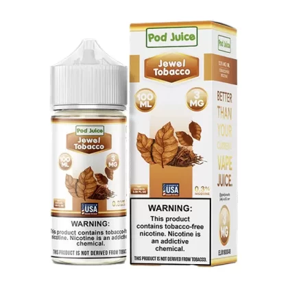 Sale $12.00 – Jewel Tobacco by Pod Juice TFN Series 100mL