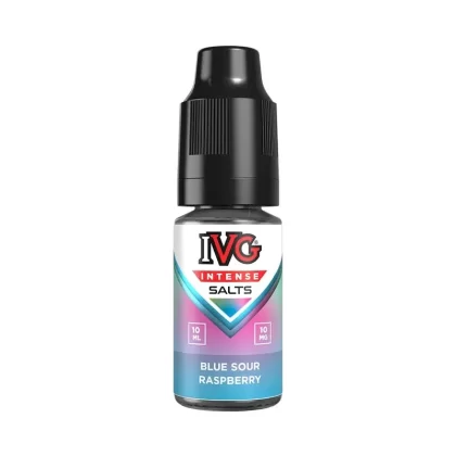 Blue Sour Raspberry IVG Intense 10ml Nic Salt E Liquid