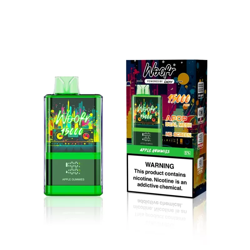Woofr 15000 Powered by iJoy Device - 15000 Puffs - Strawberry Chew - Image 2