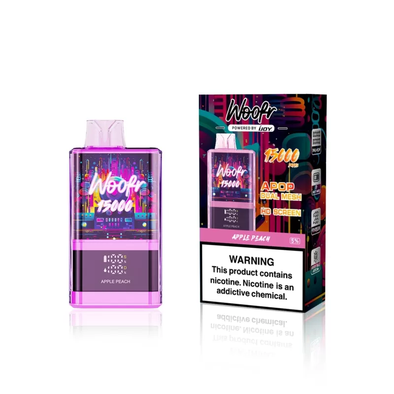 Woofr 15000 Powered by iJoy Device - 15000 Puffs - Strawberry Chew - Image 3