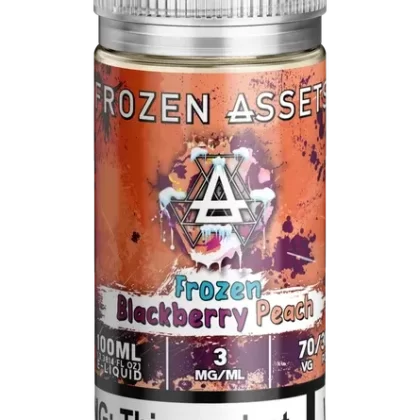 100ML | Blackberry Peach ICED by Frozen Assets E-Liquid