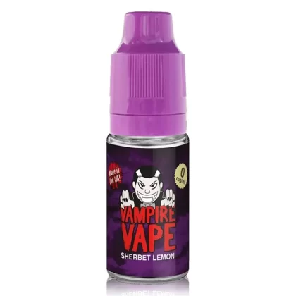 Sherbet Lemon By Vampire Vape 10ml - Nicotine Strength#12mg>6mg>18mg