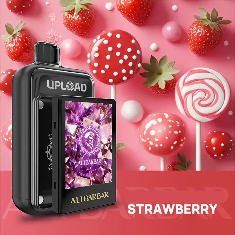ALIBARBAR UPLOAD 25000 PUFFS – Chuppa Chupps Strawberry - Ozvapeone