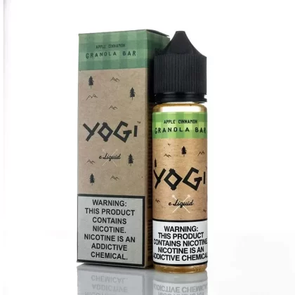 APPLE CINNAMON E LIQUID BY YOGI GRANOLA BAR 50ML 70VG