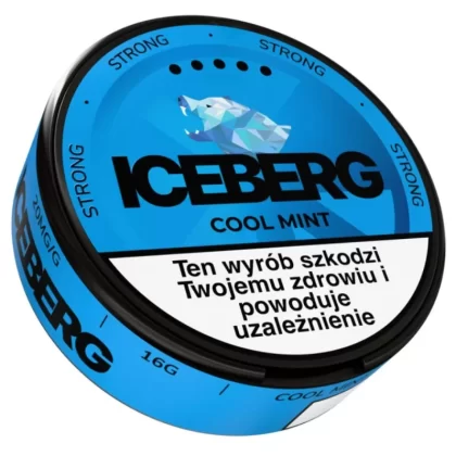 Woreczki nikotynowe ICEBERG 20mg – Cool Mint Snus AKCYZA