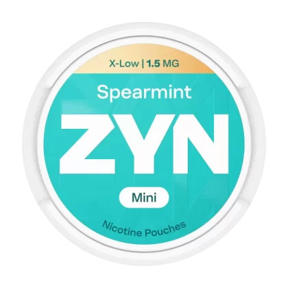 Spearmint ZYN Nicotine Pouches - Regular 6mg - Vapeshop Co