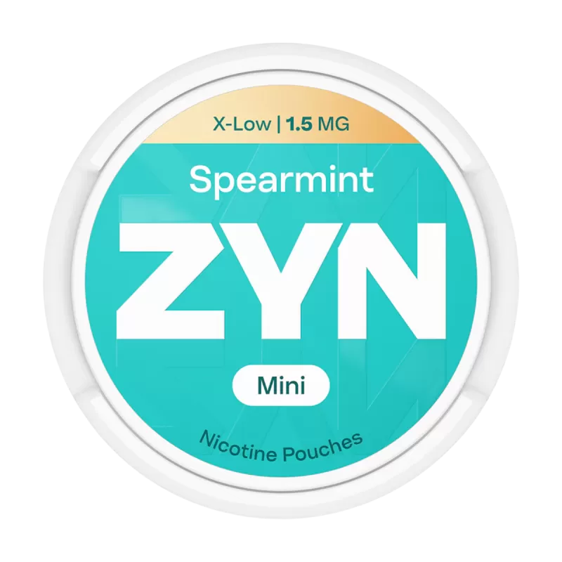 Spearmint ZYN Nicotine Pouches - Regular 6mg - Vapeshop Co