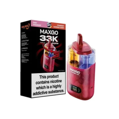 RELX MAXGO Combo 33K Pod Kit - Grape Bubblegum / Blueberry Cranberry Cherry