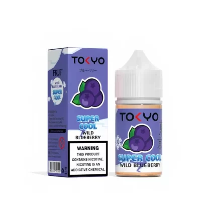 Tokyo Super Cool Wild Blueberry 30ml (35/50mg) - Vape Product, Vape Product