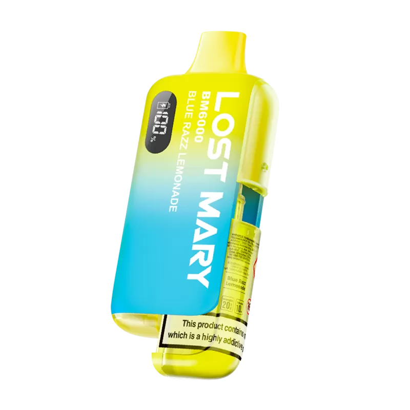Lost Mary BM6000 Vape Kit - Cherry Cola / 20mg - Ecigwizard - Image 2