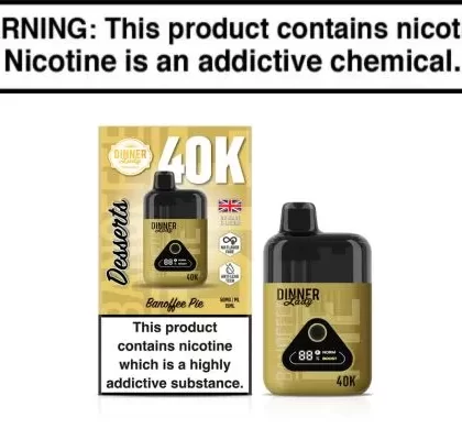 Dinner Lady Desserts 40K Disposable Vape 40,000 Puffs - Vapejuice
