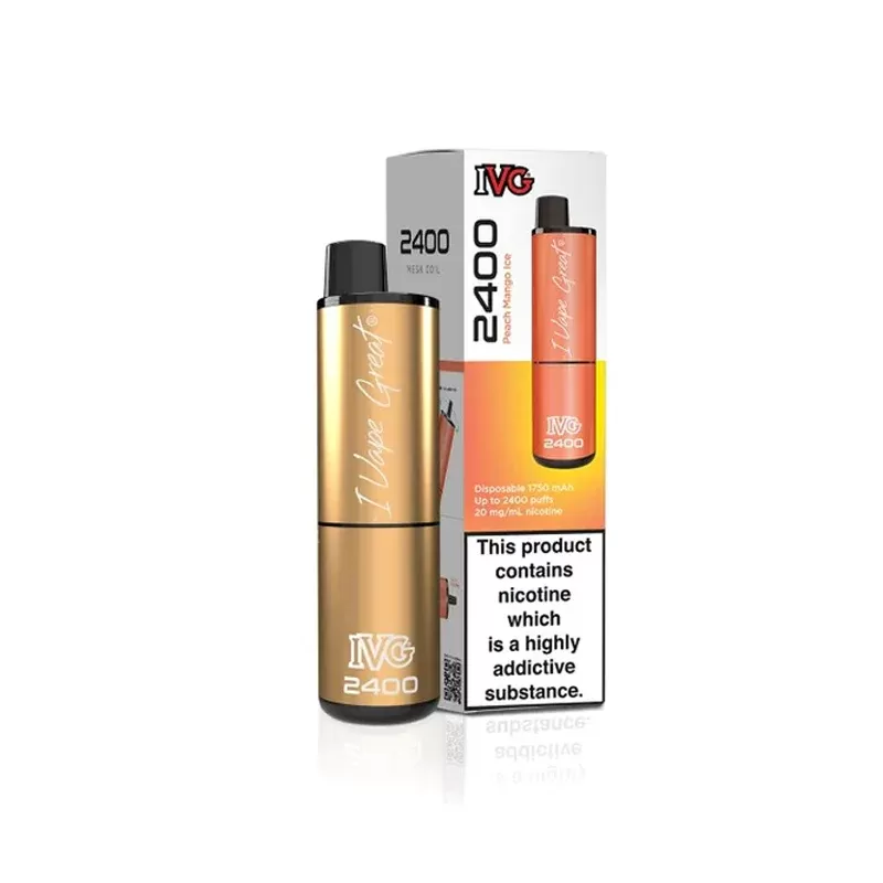 IVG Peach Mango Ice 2400 Puffs