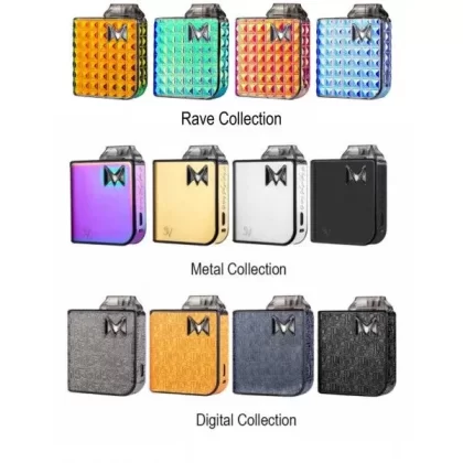 Smoking Vapor Mi-Pod Pod Device - Color#Digital Gray>Digital Orange>Digital Blue>Digital Black>Metal Rainbow>Metal Gold>Metal Silver>Metal Black>Respect>Unity>Love>Peace (CD7BE3)