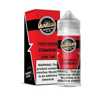 Killer Kustard Strawberry Vapetasia 100mL - Vape Product, Vape Product