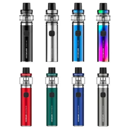 Vaporesso Sky Solo Plus Starter Kit - Color#Black>Blue>Dark Blue>Dark Green>Grey>Rainbow>Red>Silver (D962F0)