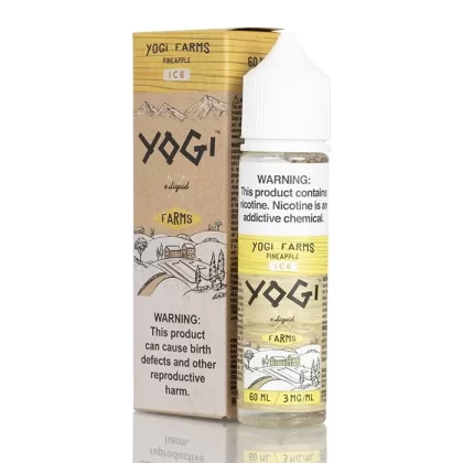 Pineapple on ICE – Yogi Farms E-Liquids – 60mL