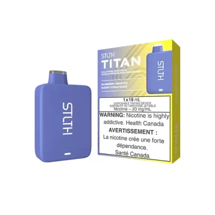 STLTH TITAN Disposable Vape – Blueberry Lemon Ice
