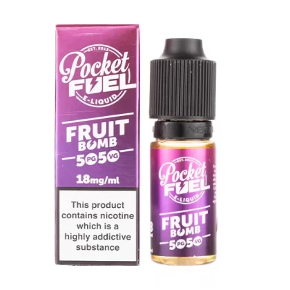 Fruit Bomb 50-50 E-Liquid by Pocket Fuel - 6mg
