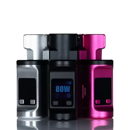 Vaperz Cloud x Vaping Bogan Parsons DNA 80C SBS Box Mod - Gunmetal, Hot Pink (214E73)