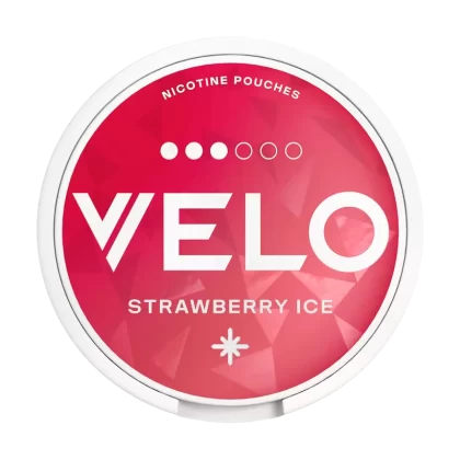 Strawberry Ice Velo Mini Nicotine Pouches - 6mg - Vape Product (30BA11)