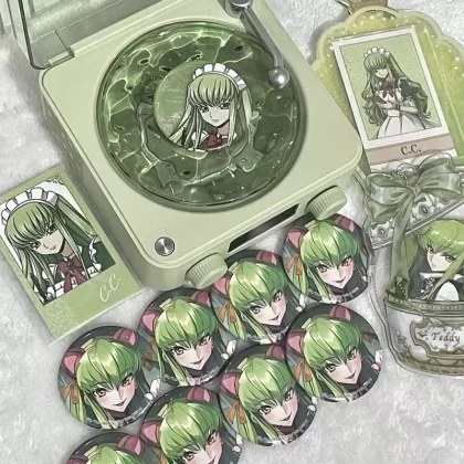 CODE GEASS C.C. Badge Brooch - Lelouch of the Rebellion Metal Pin