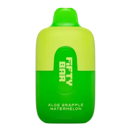 Aloe Grapple Watermelon Fifty Bar - Size#Single>10 Pack~Nicotine#50mg (42857B)