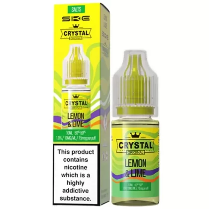 Lemon & Lime Nic Salt E-Liquid Original Series by SKE Crystal (10ml) - 20mg