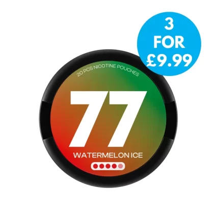 77 Nicotine Pouches 15.6mg Snus - Vape Co