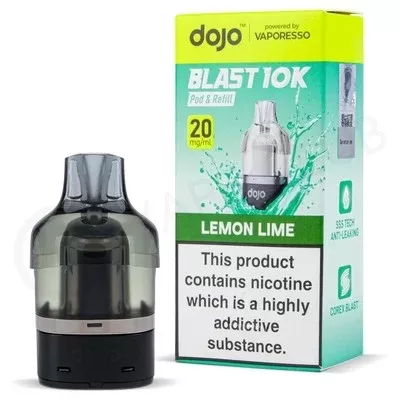 Lemon Lime Dojo Blast 10K Refill Pack - Ecigpremium