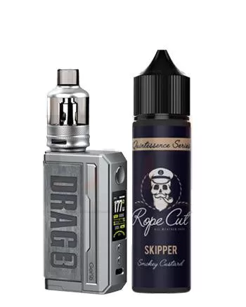 Voopoo Drag 3 Starter Kit - Prussian Blue / Skipper by Rope Cut - Image 3