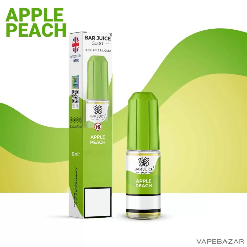 Bar Juice 5000 – Apple Peach – Nikotinfrei - Vapebazar - Image 2