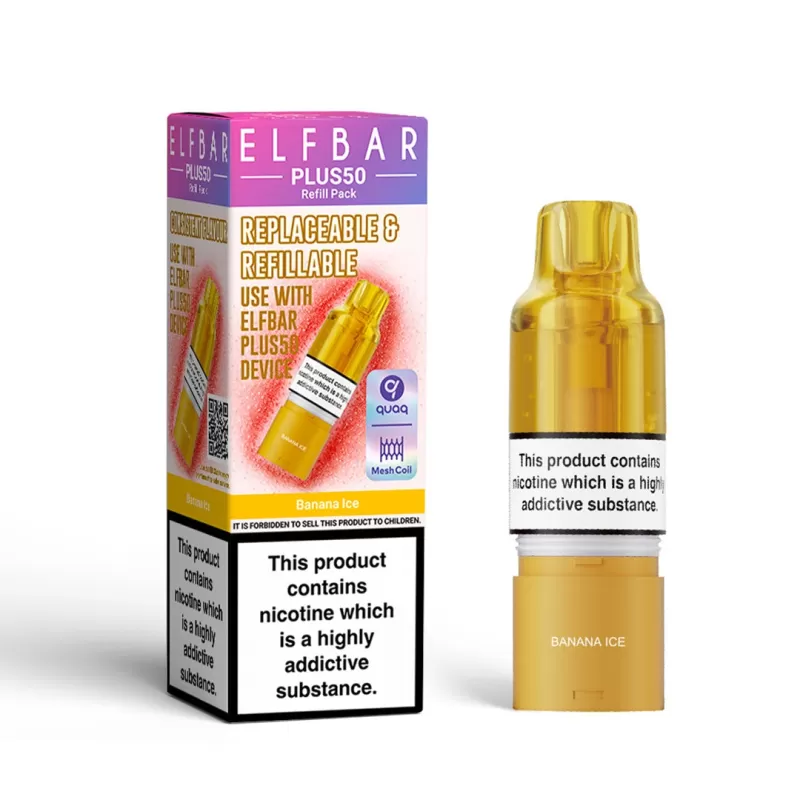 Elf Bar Plus 50 Prefilled Pod - Blueberry Sour Raspberry - Image 2