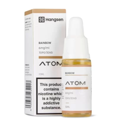 Rainbow E-Liquid Atom Series by Hangsen (10ml) - 0mg