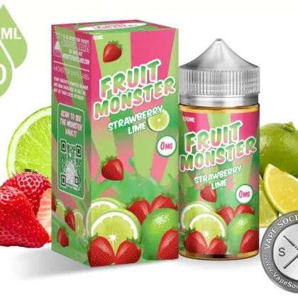 Strawberry Lime Fruit Monster 100ml