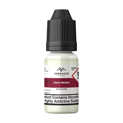 Vapemate Classic Cherry Menthol 10ml - 70VG / 30PG / 0mg
